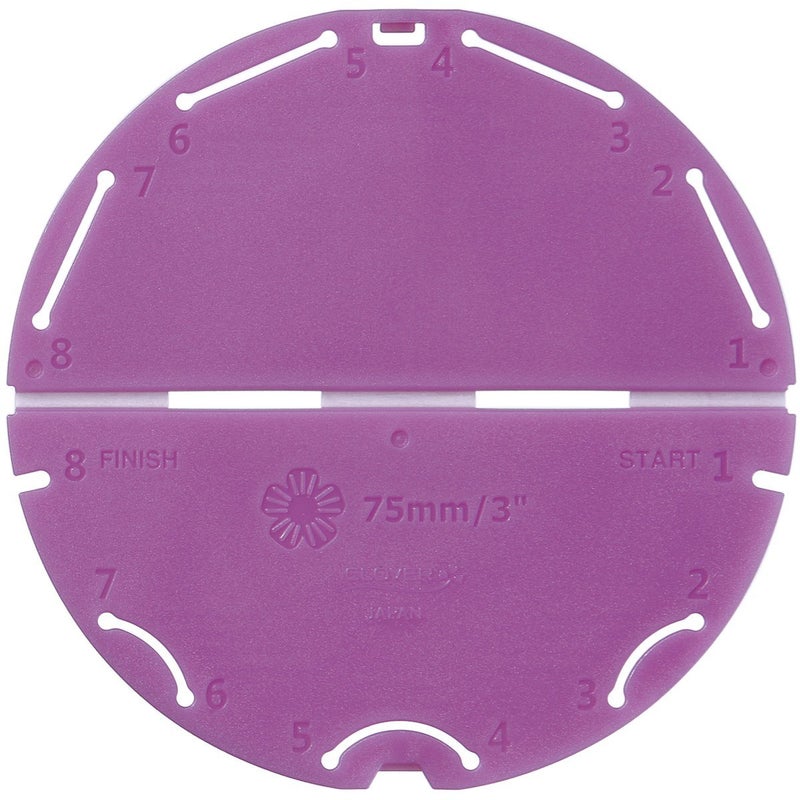 Clover 8487 Kanzashi Flower Maker Orchid Petal, Large, 8.5 x 4.5 x 0.25 - Image 2